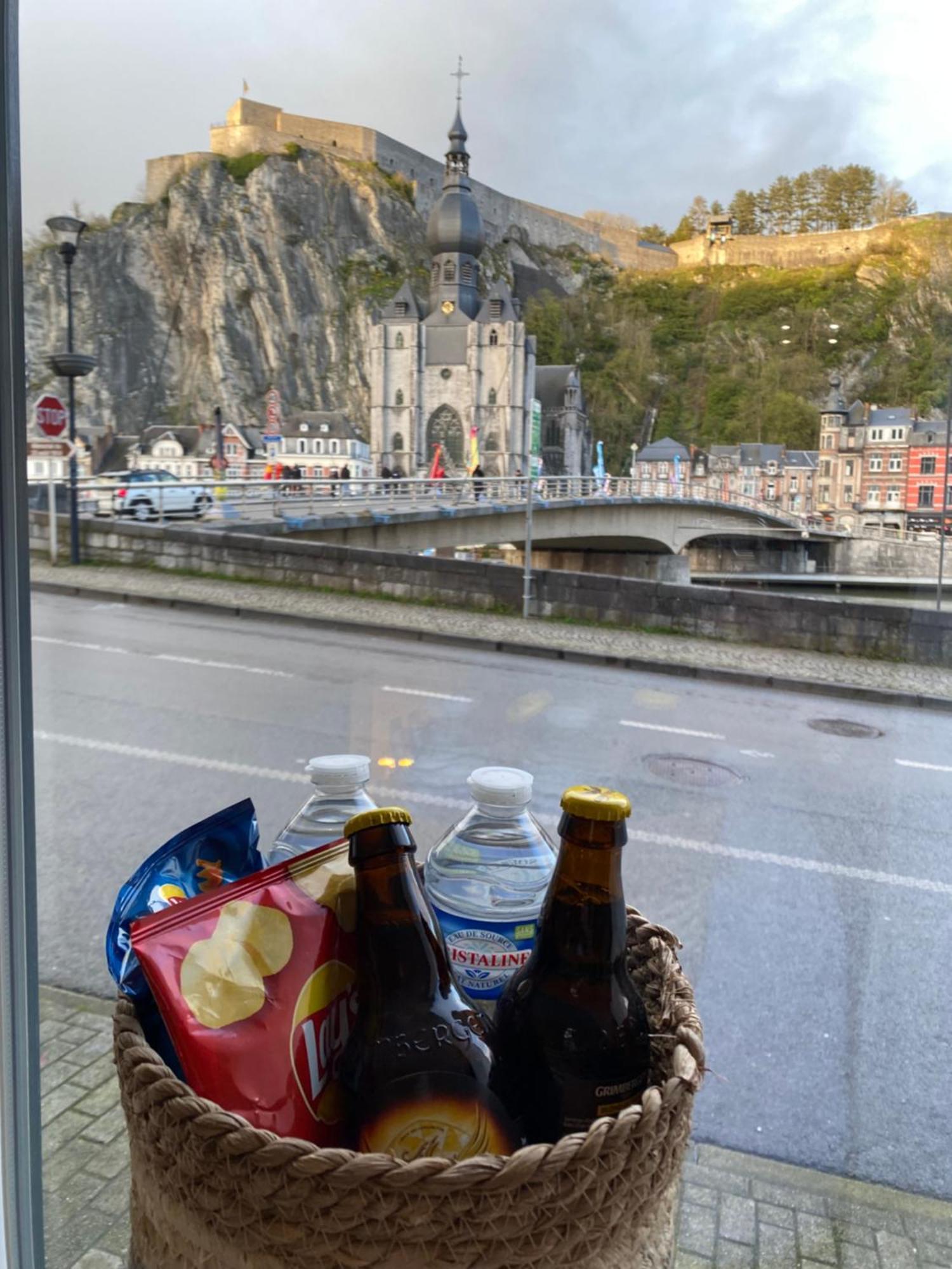 Appartamento Vue Meuse, En Face De La Citadelle Dinant Esterno foto