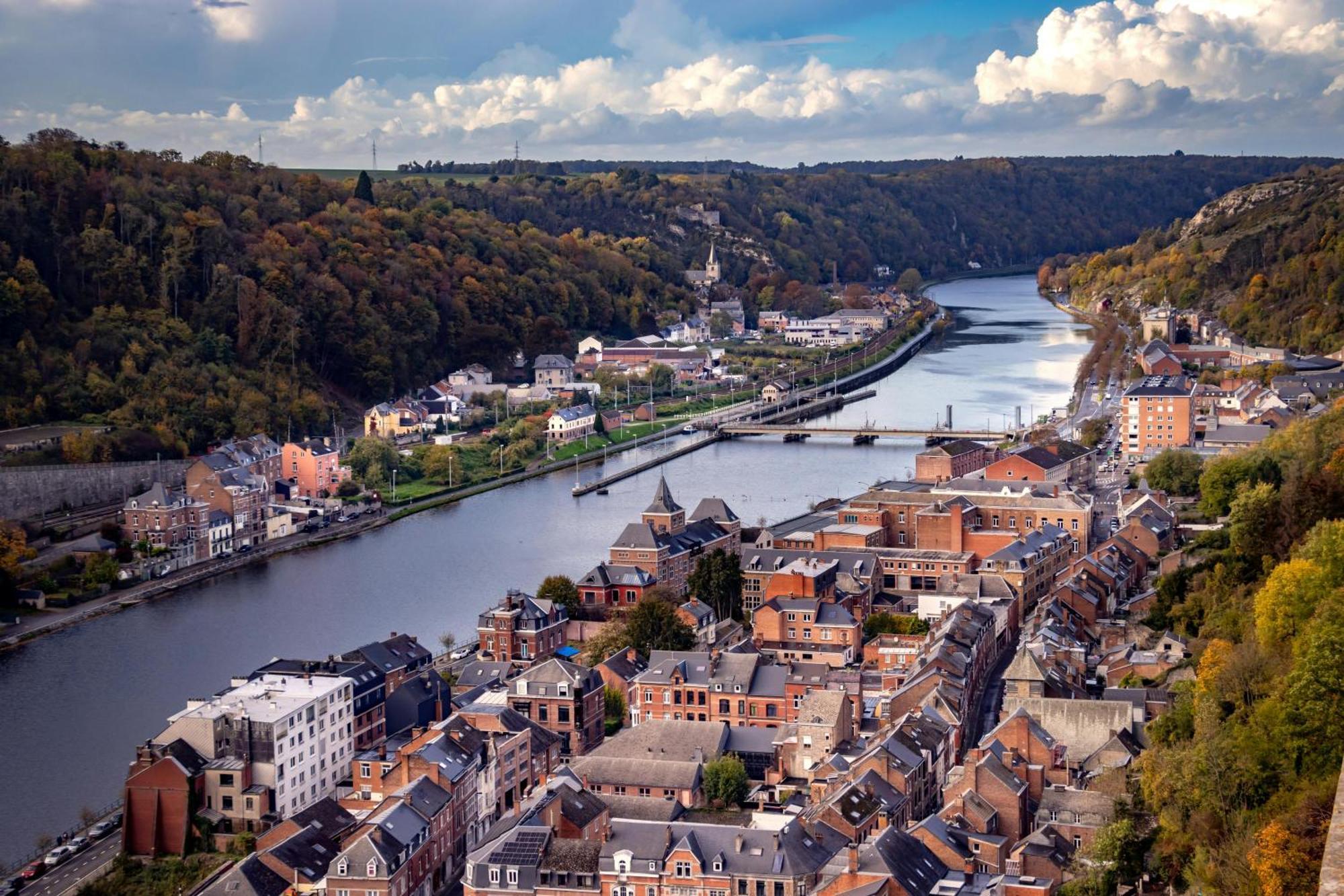 Appartamento Vue Meuse, En Face De La Citadelle Dinant Esterno foto